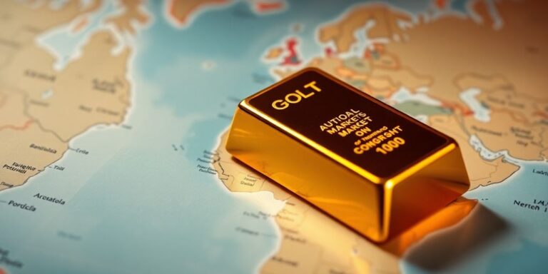Le poids de l’or dans l’économie mondiale