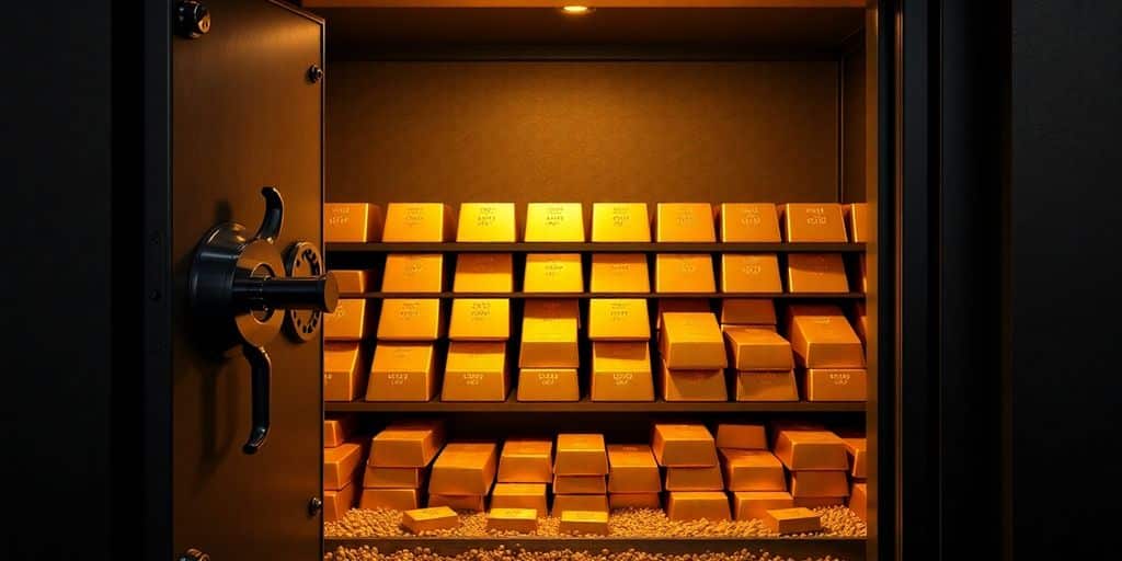 Fonctionne le stockage de l’or en coffres privés