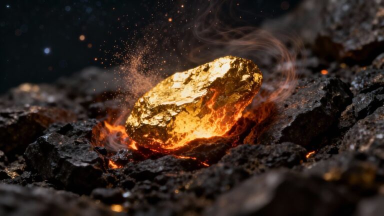 L'or s'est-il formé sur Terre