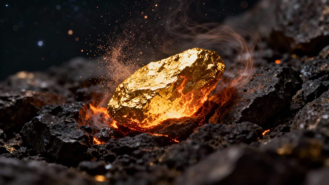 L'or s'est-il formé sur Terre