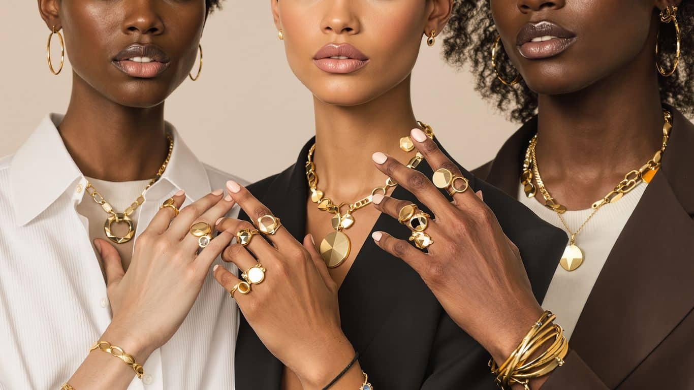 Les bijoux en or et la mode unisexe