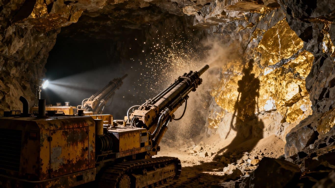 Défis de l'exploitation minière profonde de l'or