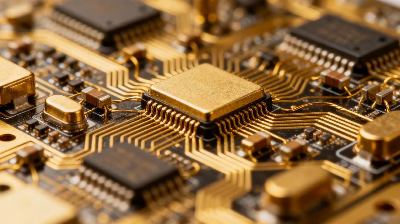 L'or contribue-t-il à la miniaturisation des composants électroniques