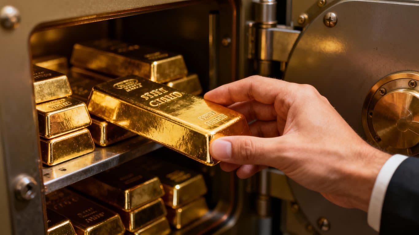 Fonctionne la livraison d'or physique