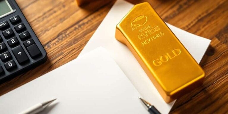 Calcul des taxes à la vente d’un lingot d’or
