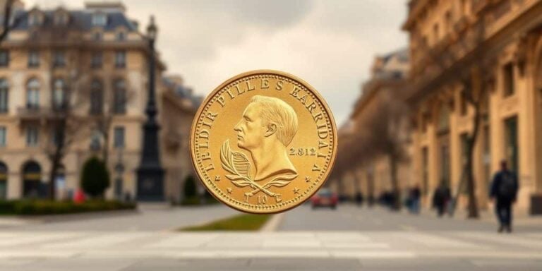 Vendre un Napoléon en or sur les Champs Élysées