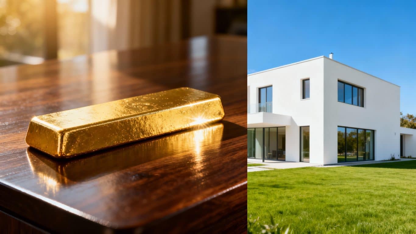 L'or et l'immobilier