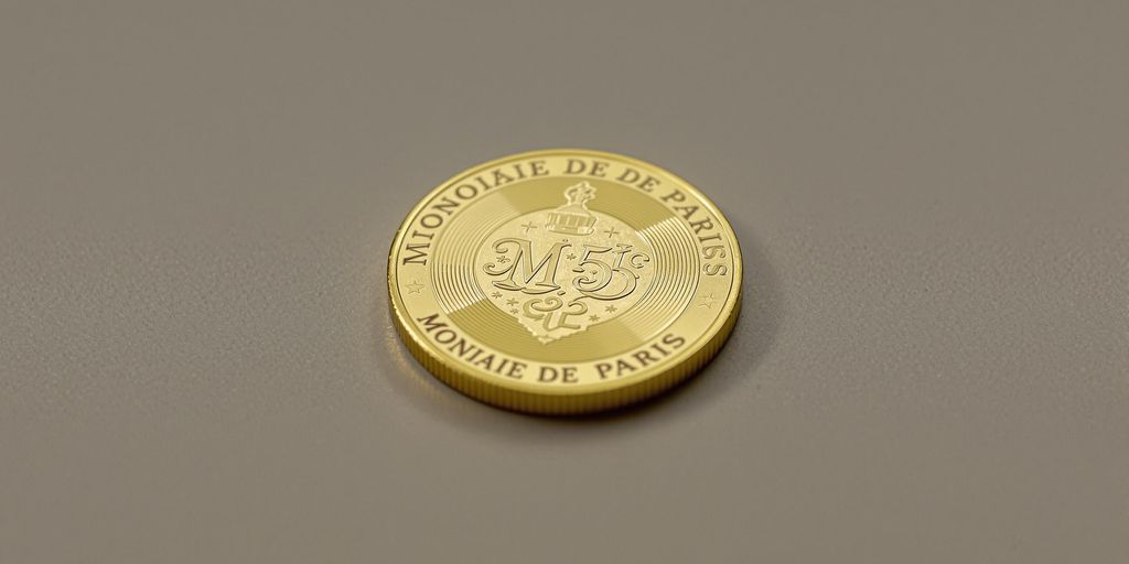 Valeur pièce en or de la Monnaie de Paris
