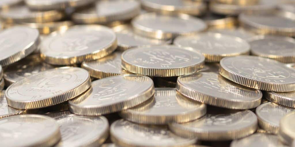 Pièces d'argent les plus échangées en Europe en 2024