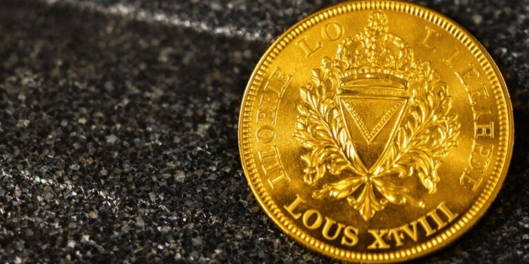 Cote actuelle d’un Louis XVIII Or