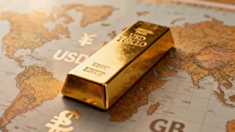 Impacts des taux de change sur l'achat d'or international