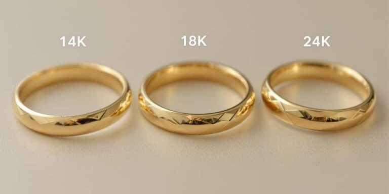 Différence entre l’or 14k, 18k et 24k