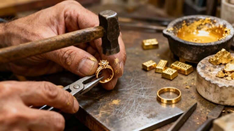 Estimer le coût de fabrication d'un bijou en or sur mesure