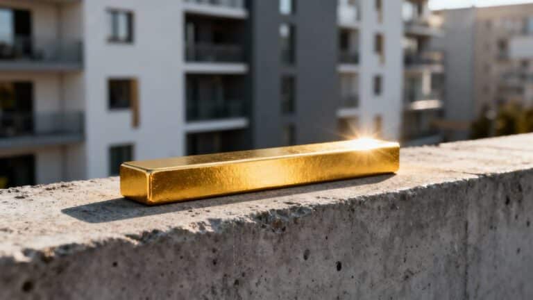 Or et immobilier : complémentarité ou concurrence