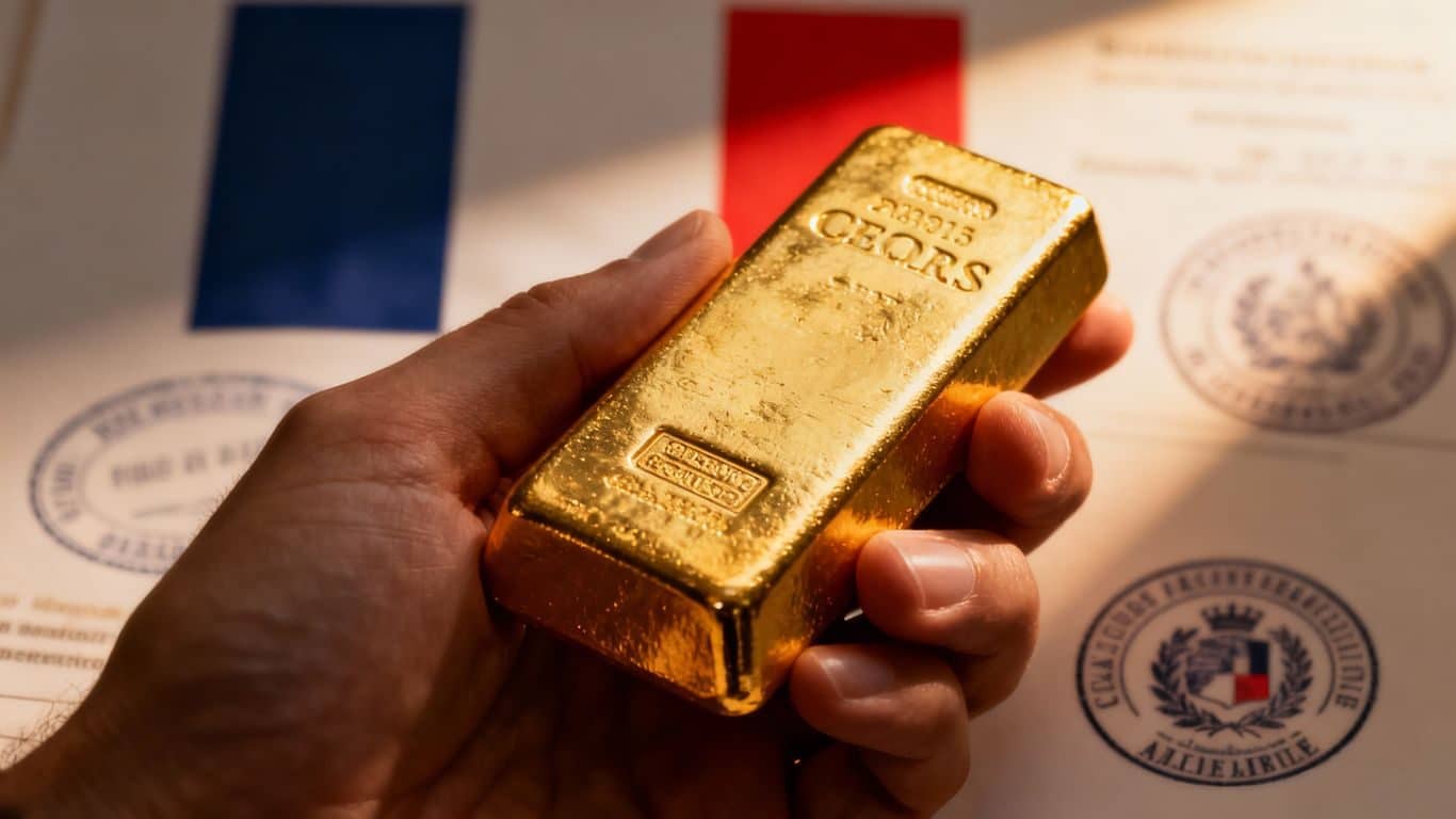 Régulation de l'achat d'or en France
