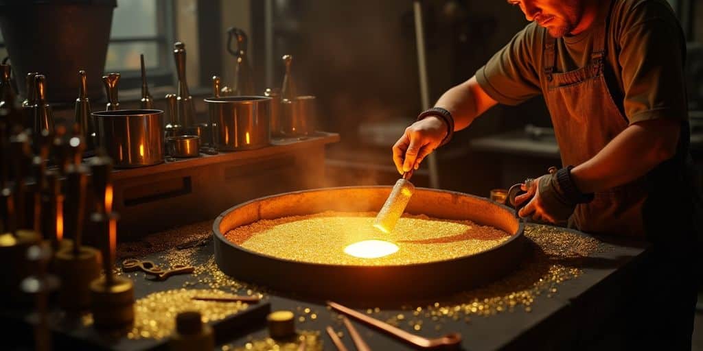 L’or dentaire est-il traité dans les fonderies