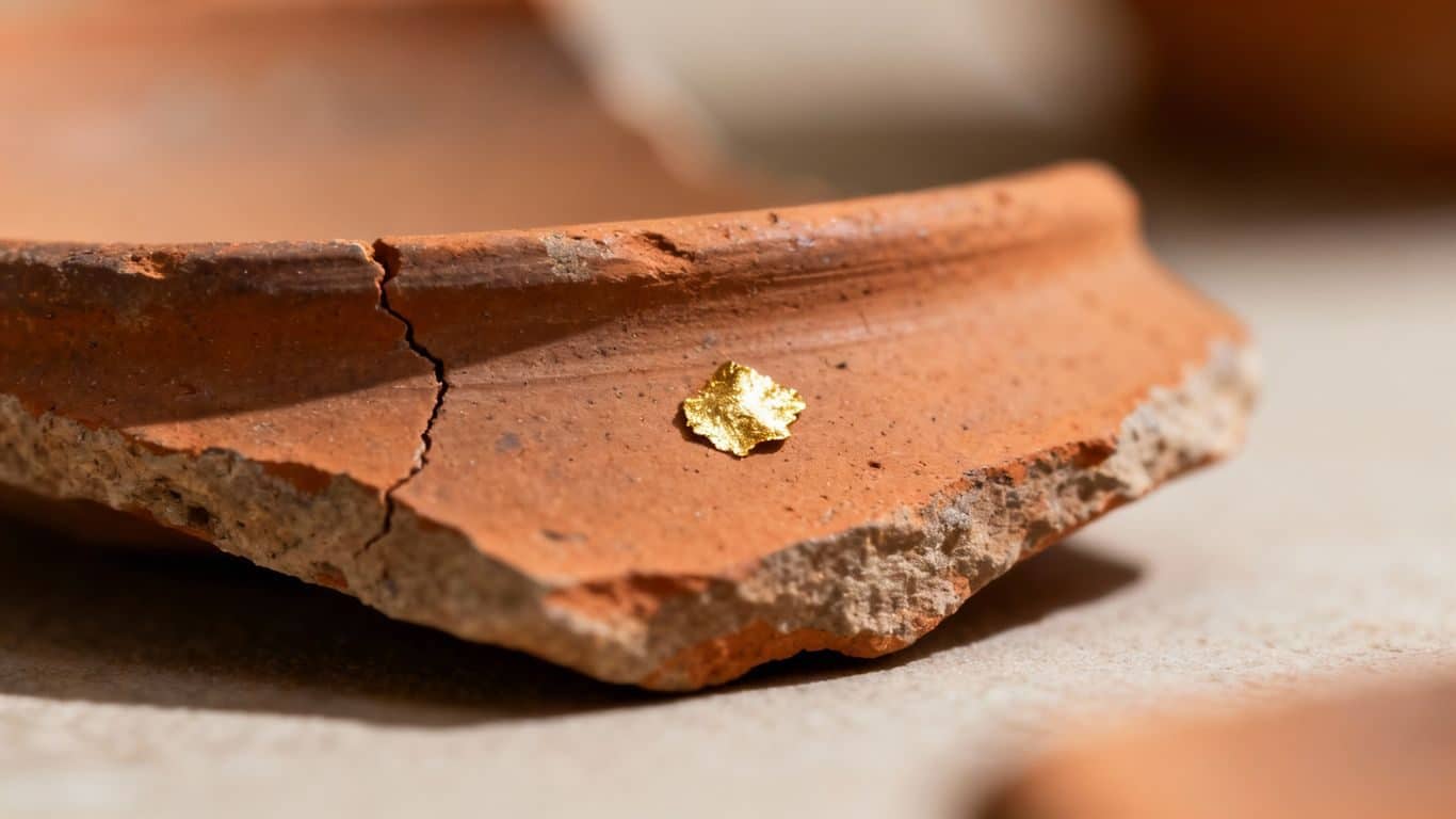 Le test de la céramique pour l'or