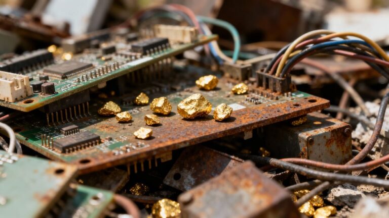 Alternatives au recyclage de l'or dans l'électronique