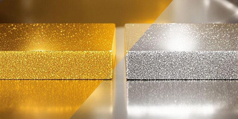 Cours de l'or vs platine