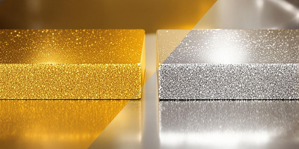 Cours de l'or vs platine