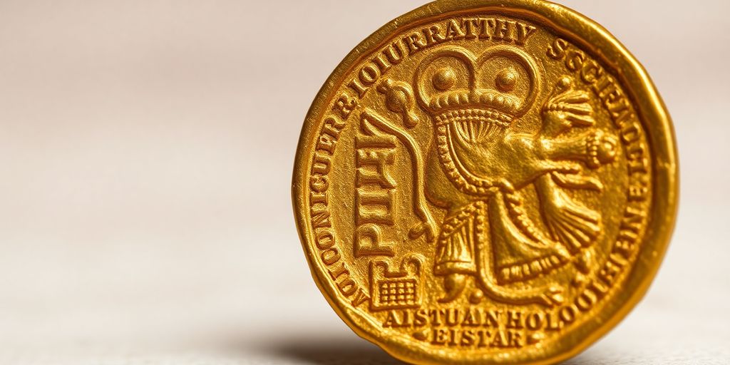 Pièce d'or la plus ancienne connue