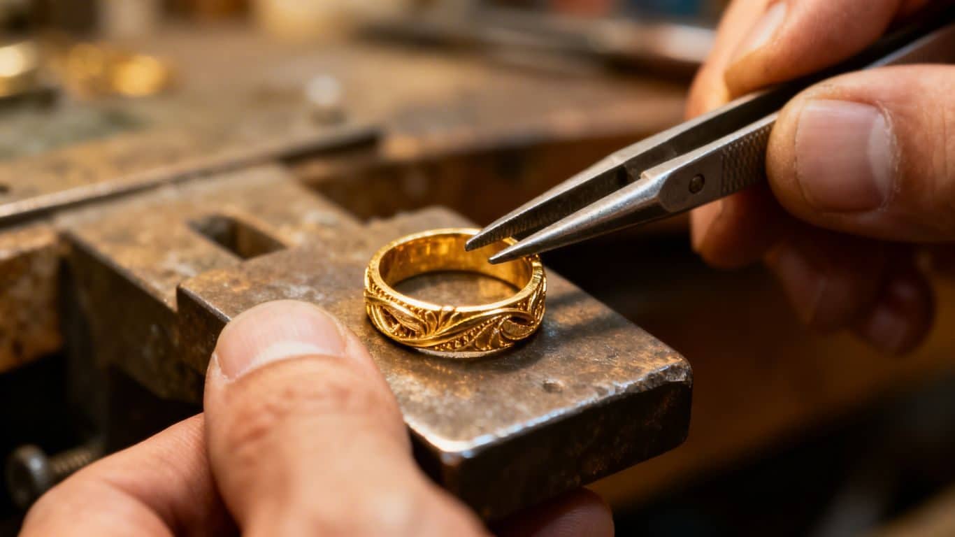 Prix pour agrandir une bague en or