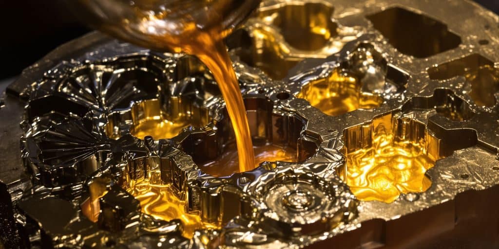 Utiliser la cire perdue pour bijoux en or complexes