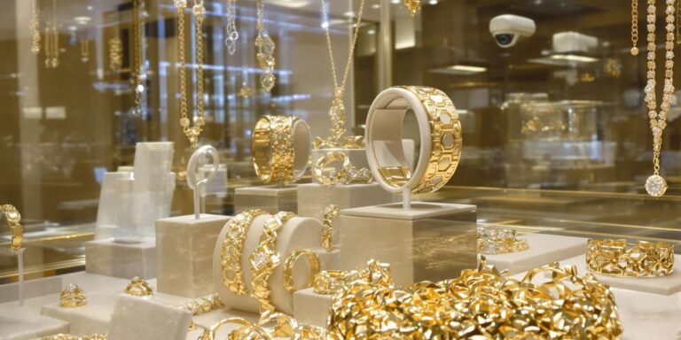 Sécurité bijoux en or