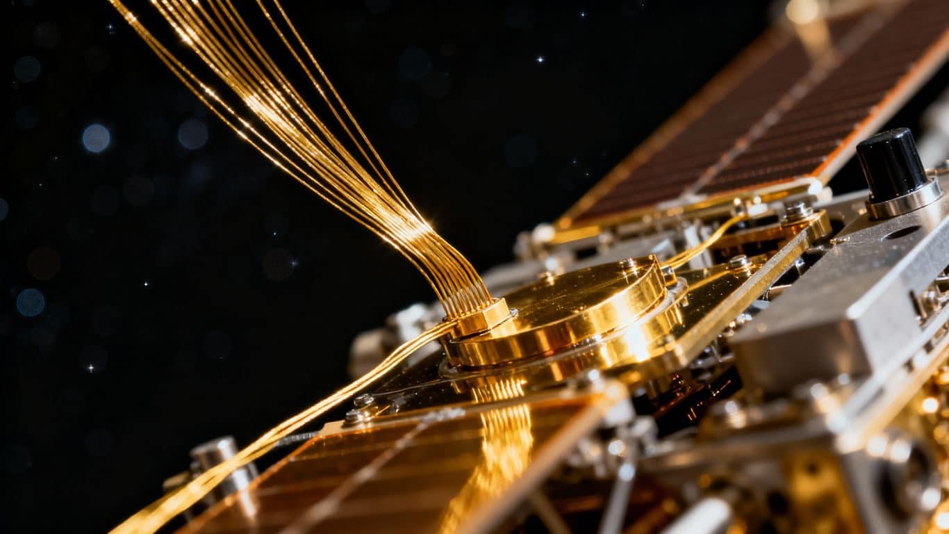 Or dans les technologies spatiales
