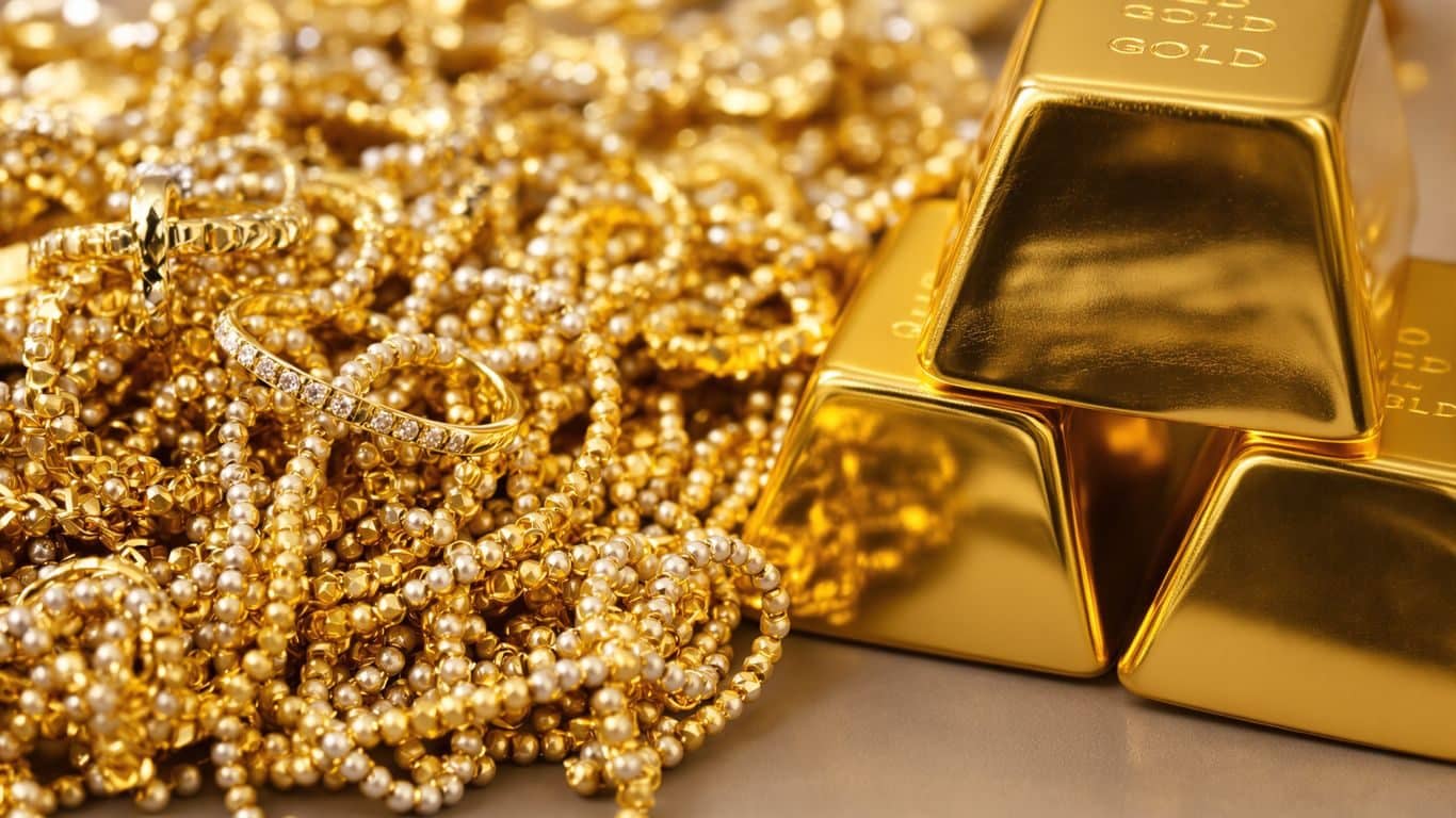 Liquidité bijoux en or vs lingots