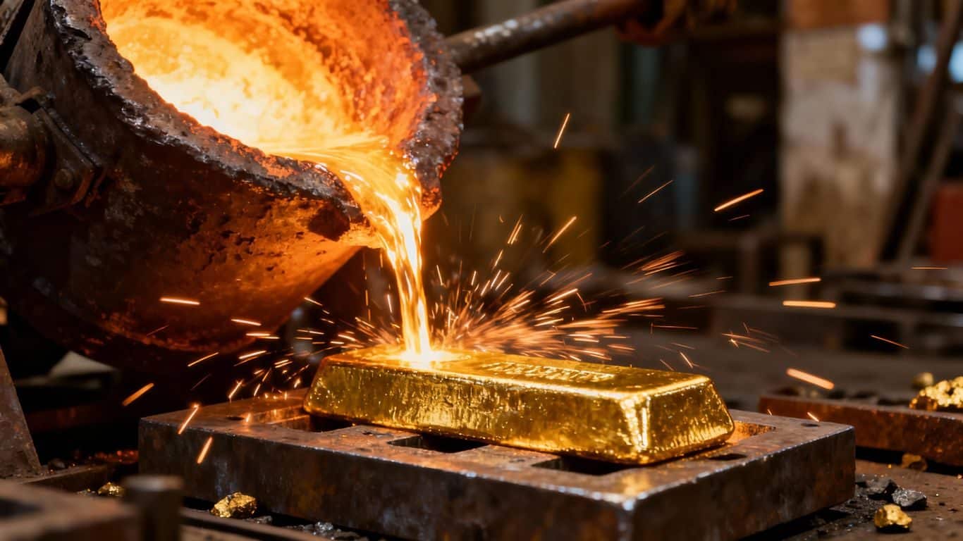 L'or est-il affiné pour atteindre une haute pureté