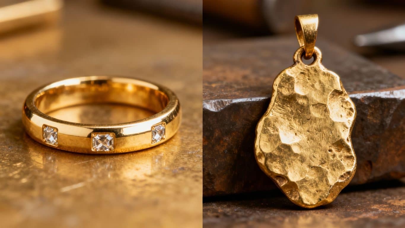Bijouterie industrielle vs artisanale en or