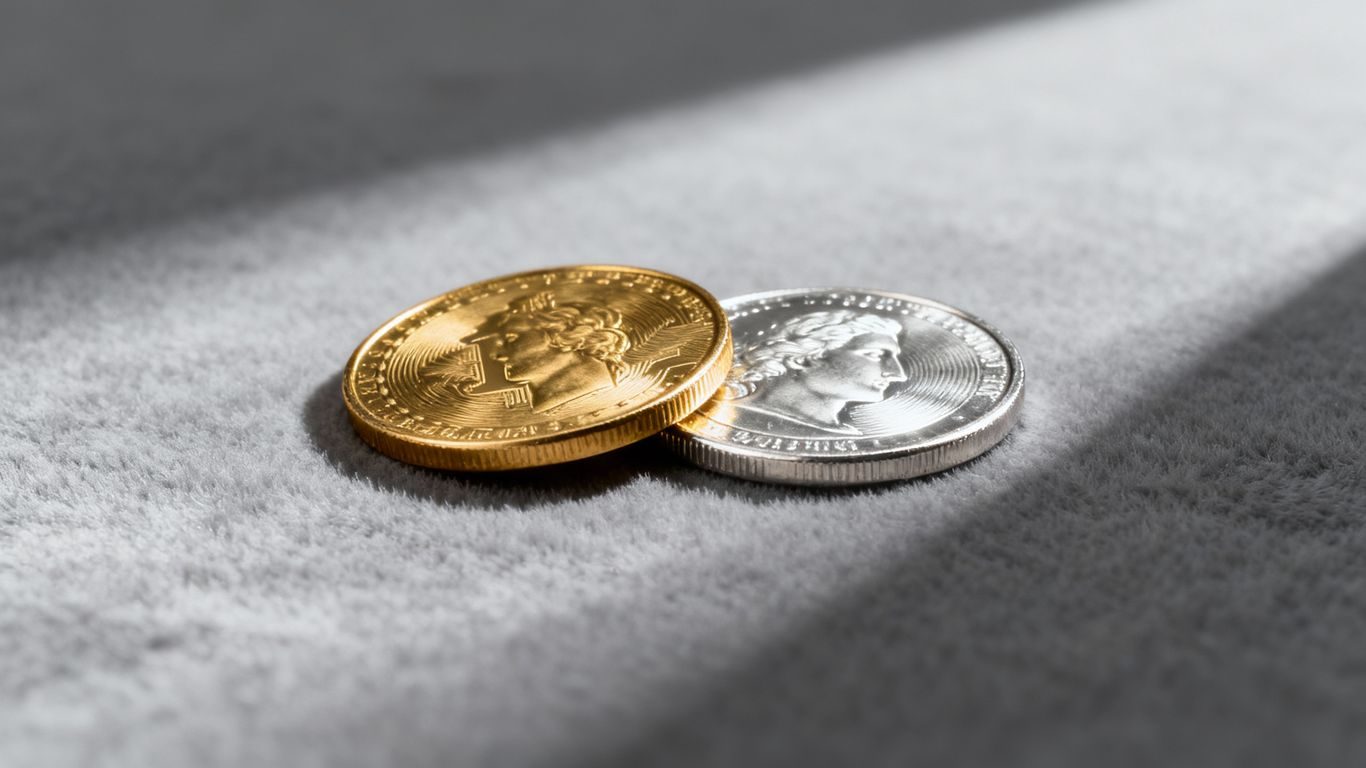 Comparaison or vs argent