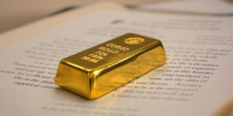Quels documents sont nécessaires pour revendre un lingot d'or