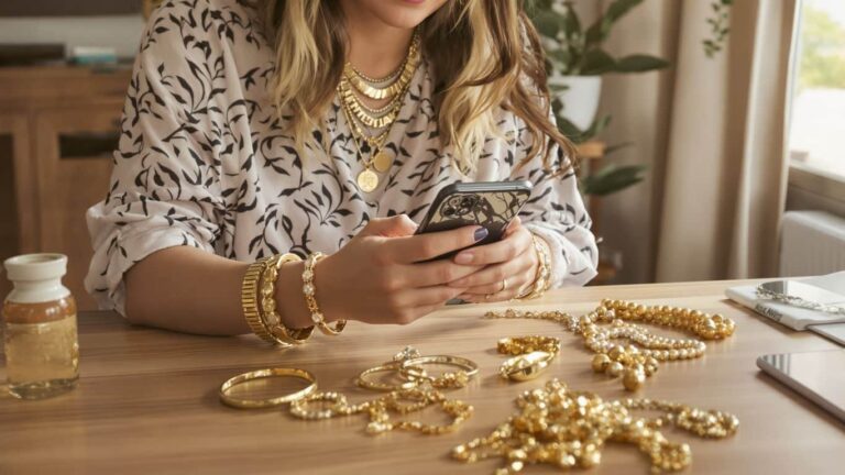 Impact des réseaux sociaux sur la vente de bijoux en or