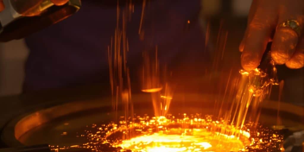 L'or 18 carats est-il transformé en bijoux