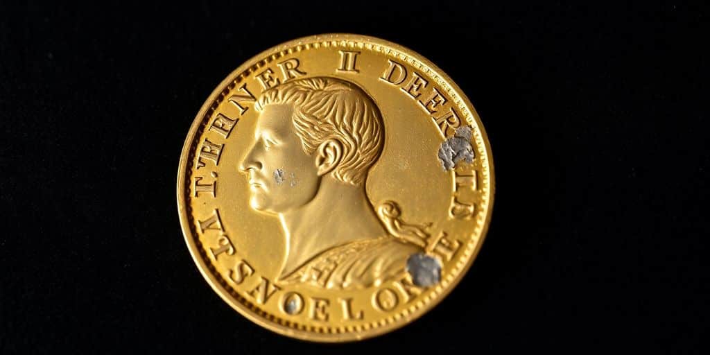 Vendre un Napoléon en or avec défauts de frappe