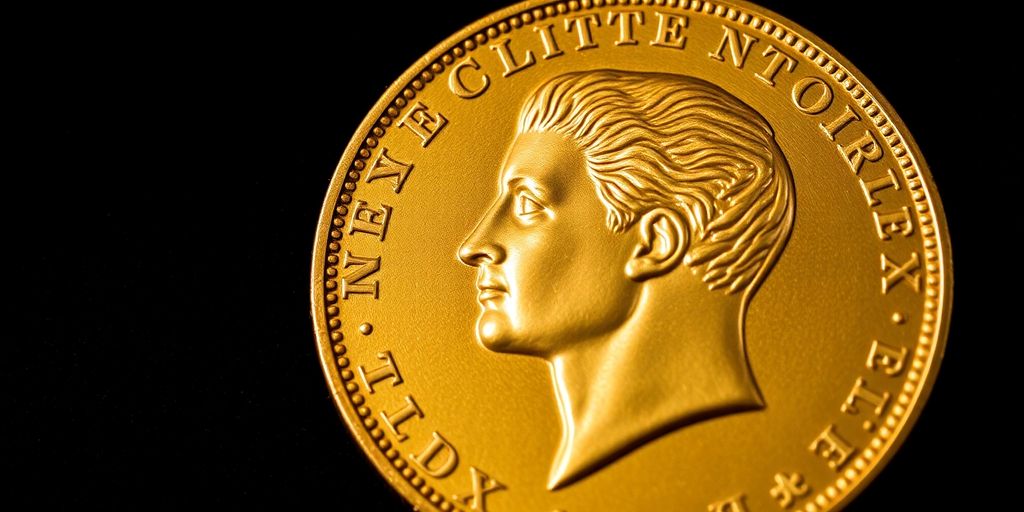 Les collectionneurs évaluent un Napoléon en or