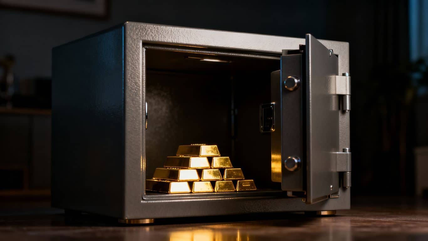 Meilleur coffre-fort pour stocker de l'or à domicile
