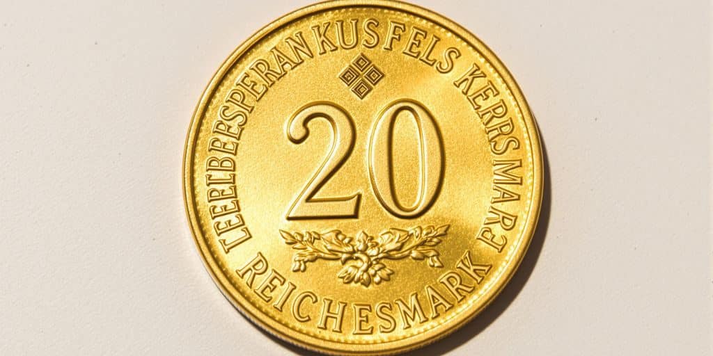 Investir dans une pièce 20 Reichsmark
