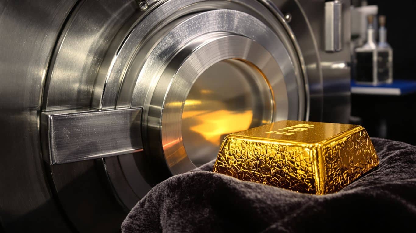 Frais de garde pour l'or en coffre-fort