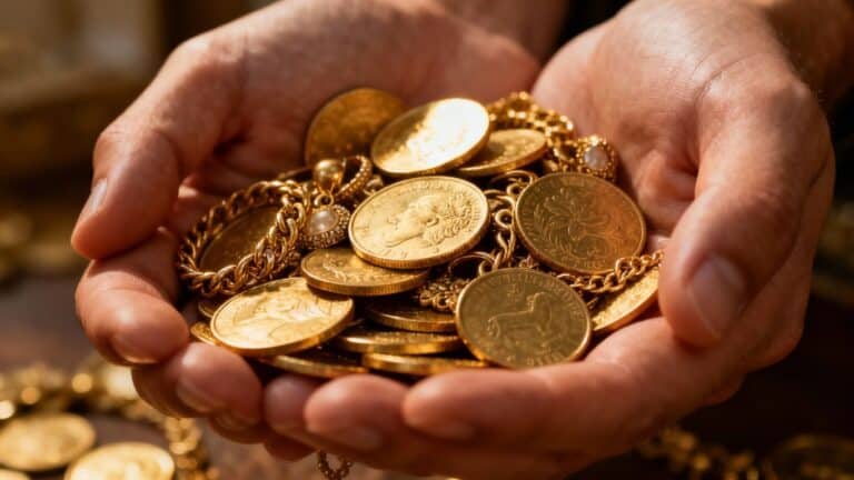 Déclarer la vente d'or d'occasion aux impôts