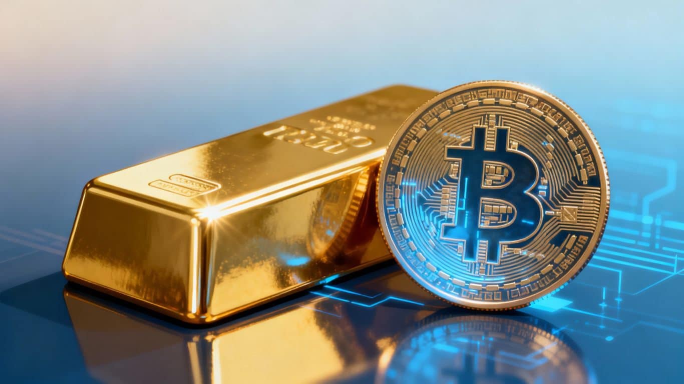 L'or face aux cryptomonnaies en 2025