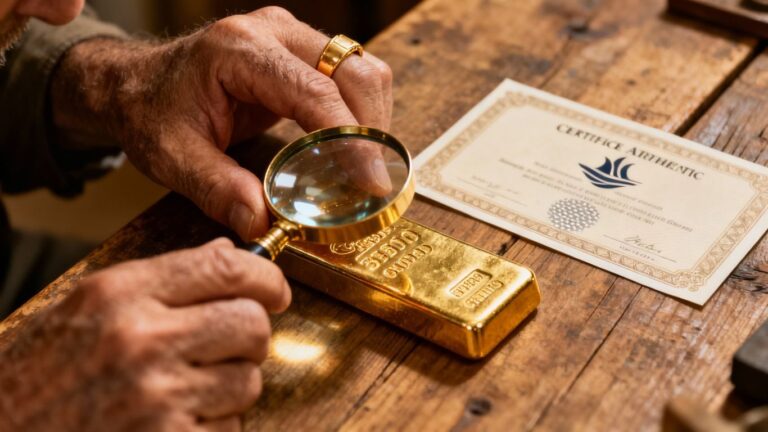 La certification de l'or a-t-elle un coût