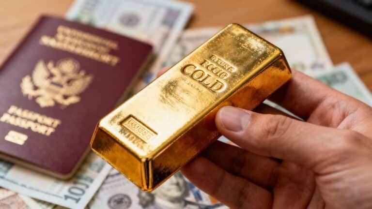 Achat d'or à l'étranger