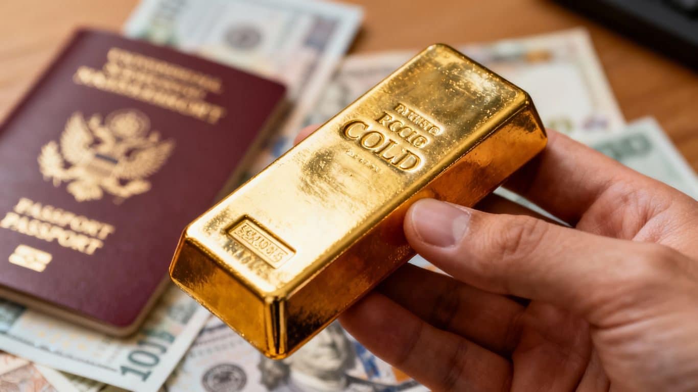 Achat d'or à l'étranger