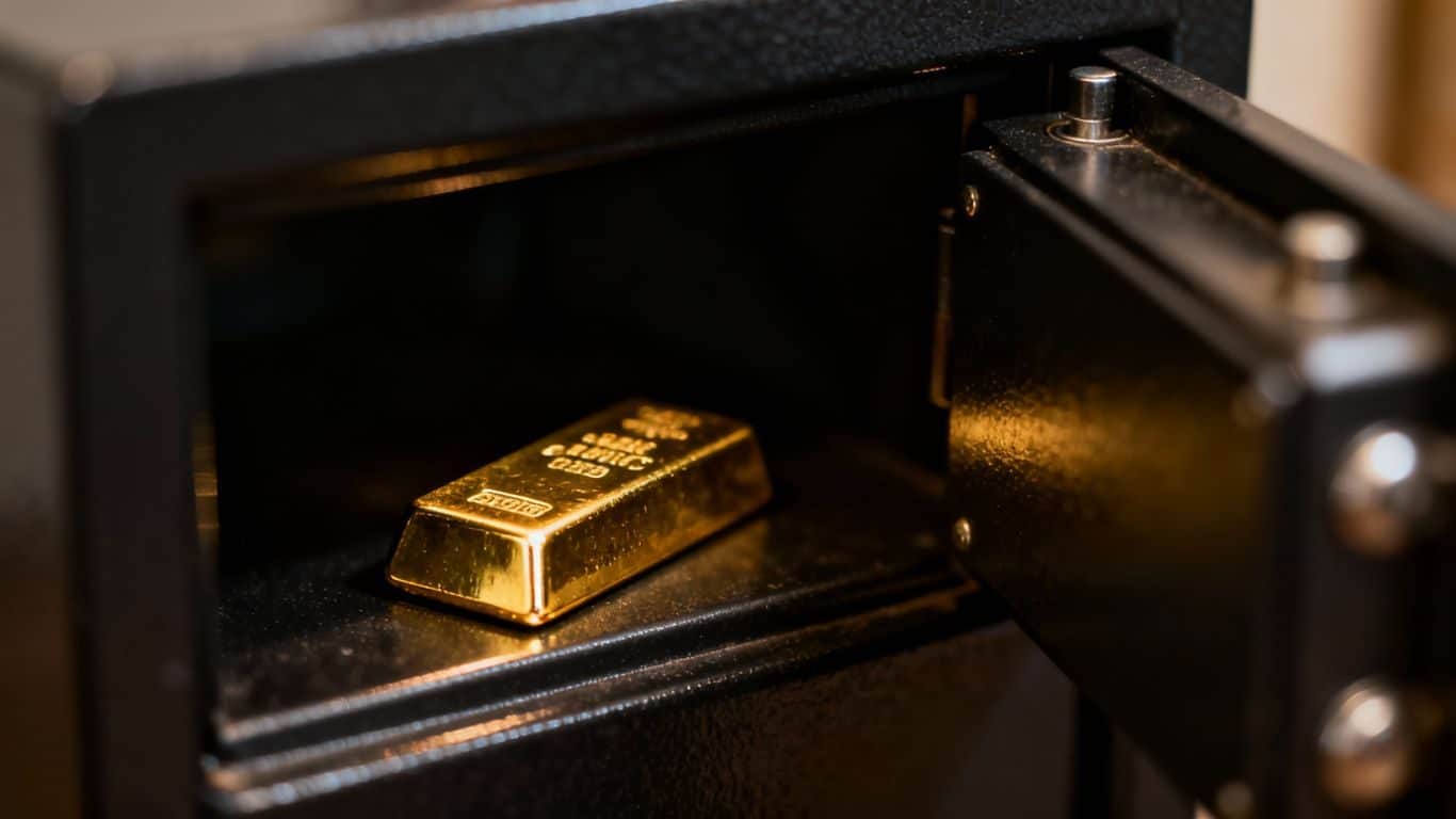 Stocker de l'or physique en toute sécurité à domicile