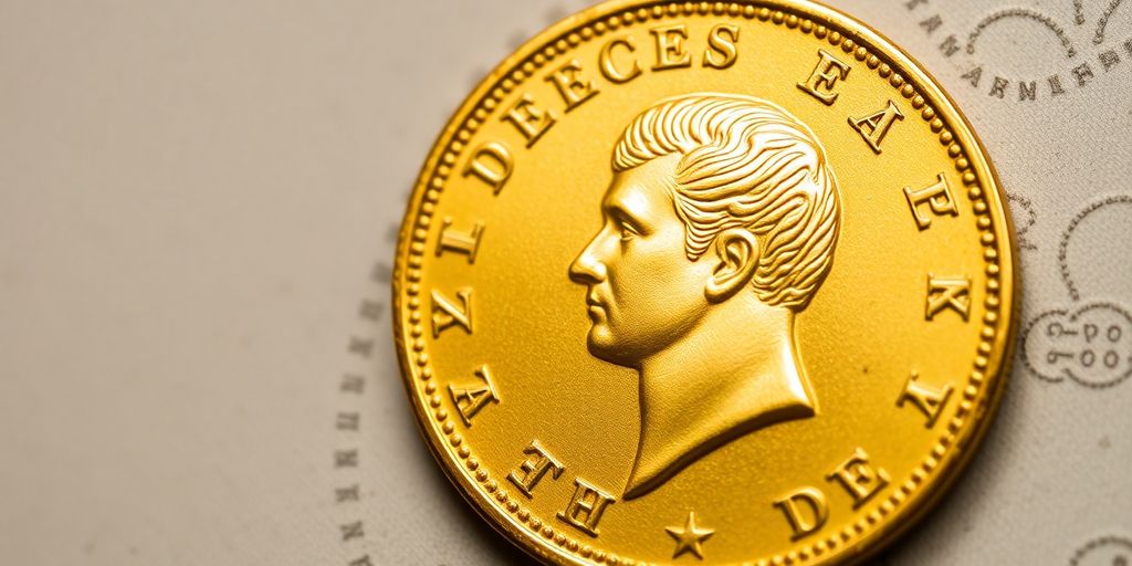 Taille d’un Napoléon en or standard