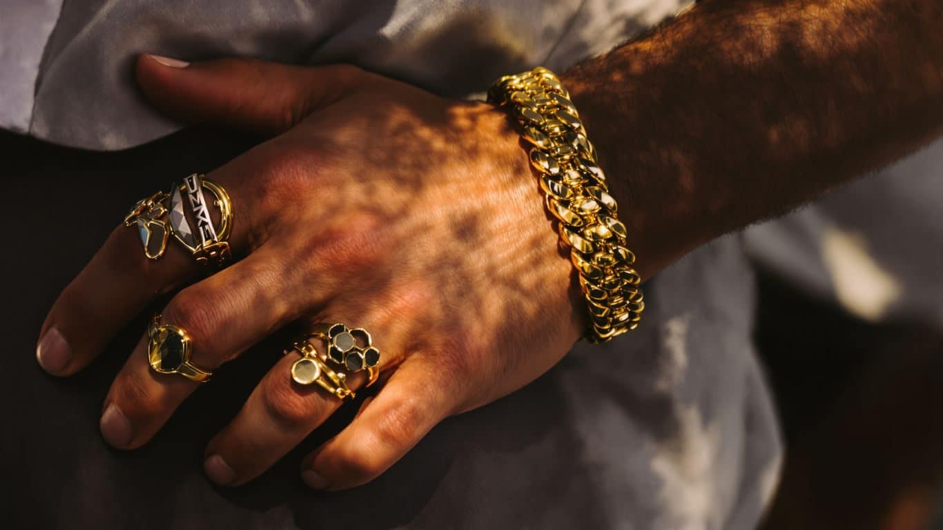 Bijoux en or pour hommes
