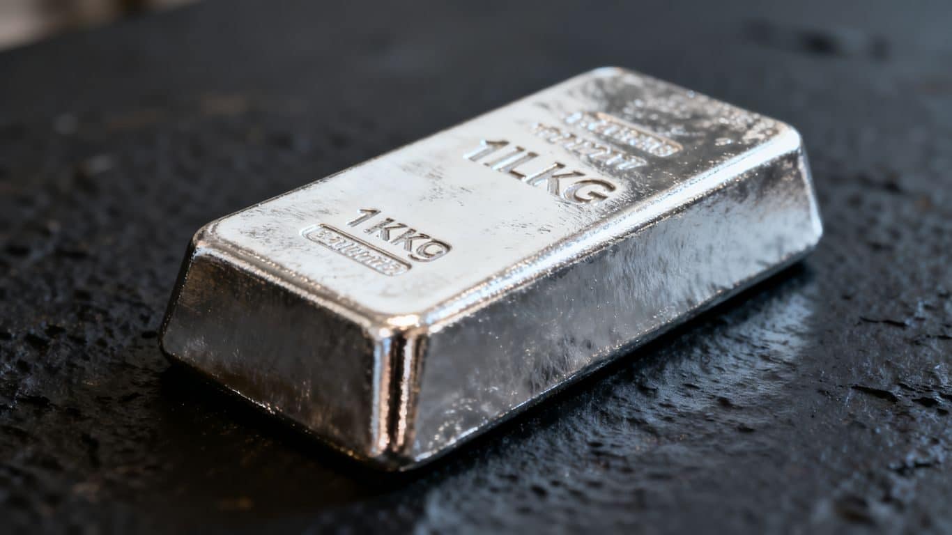 Lingot d’argent 1 kg